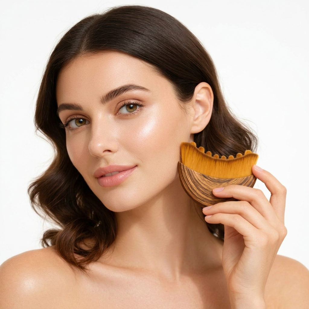 Lushia™ – Spazzola per drenaggio linfatico viso