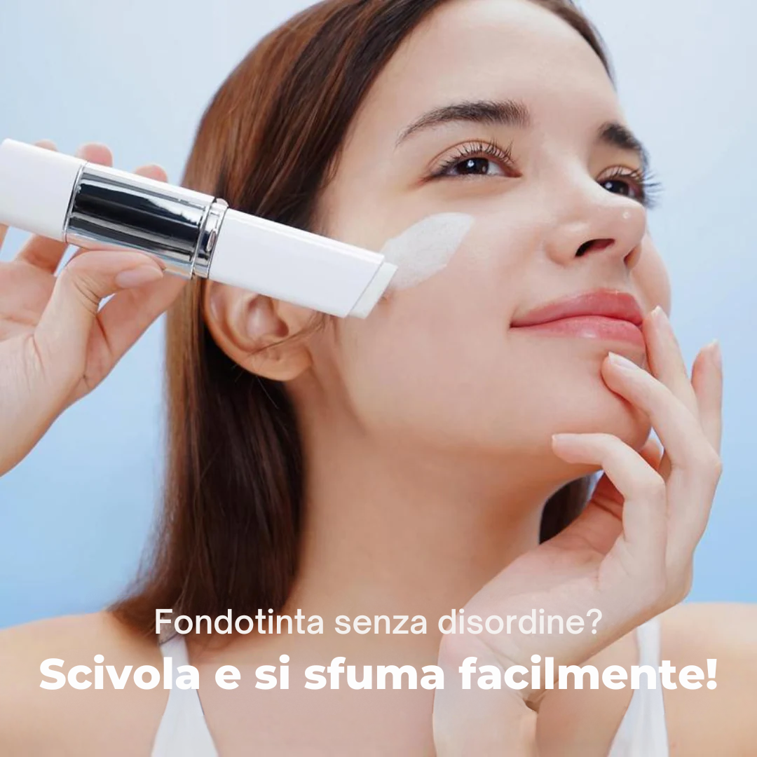 Fondotinta 2-in-1 con pennello integrato