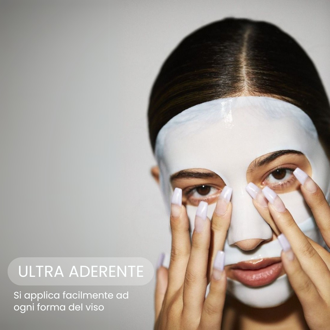 Maschera Bio-Collagene Riduci Rughe del 75% dopo 1 sola applicazione