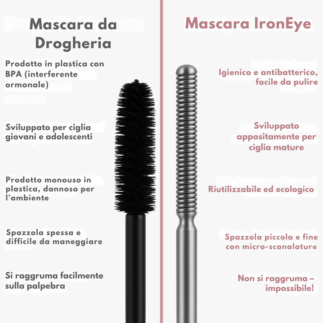 IronEye | Mascara naturale, allungante e nutriente