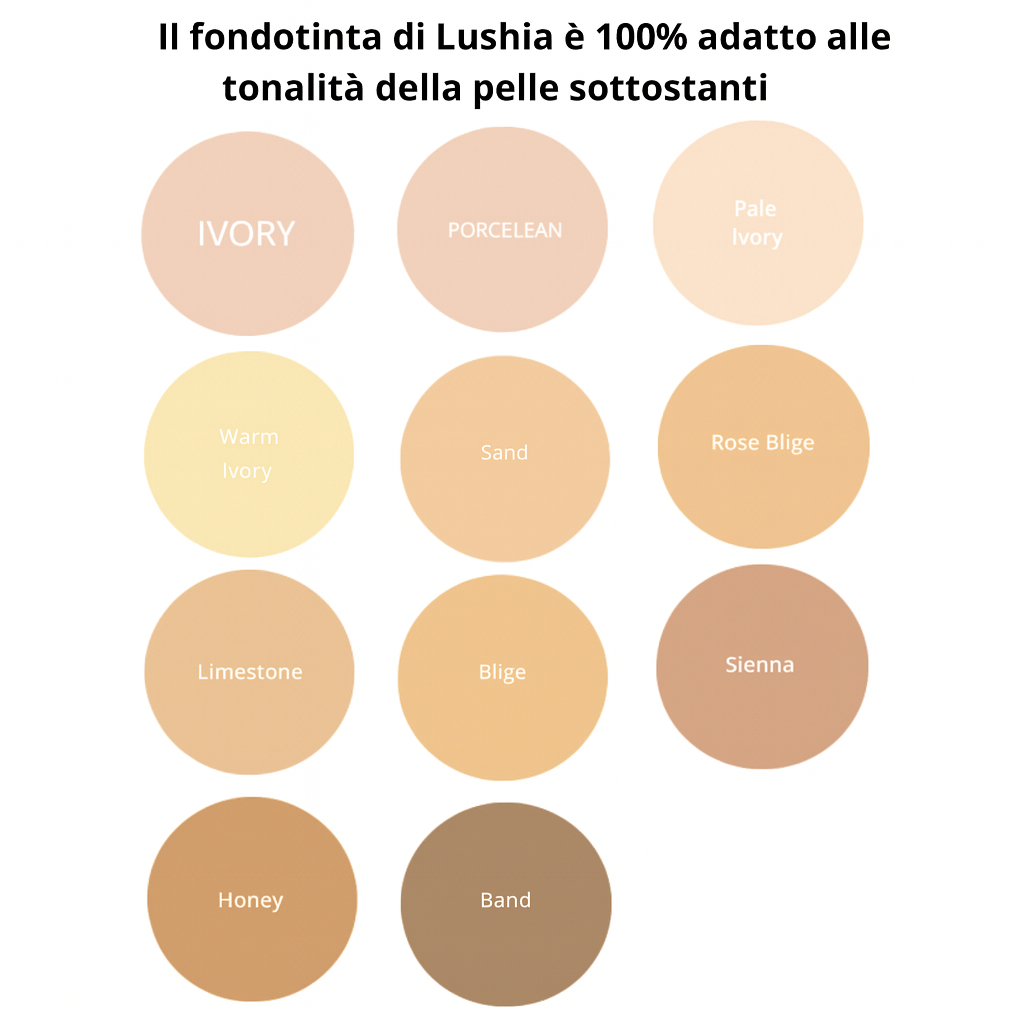 Fondotinta Magico Adattabile Lushia