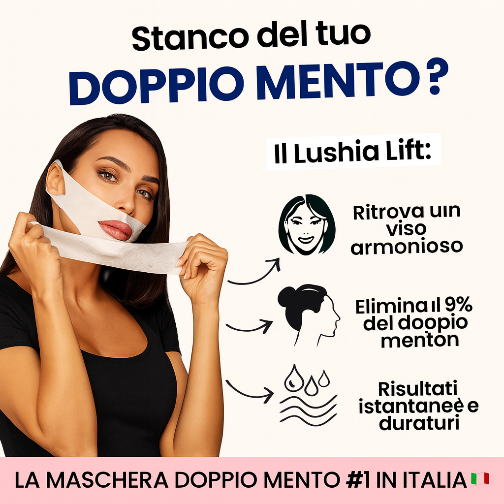 Maschera anti-doppio mento Lushia (V2)