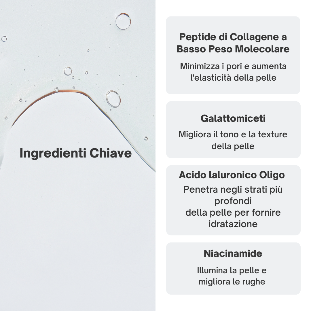 Maschera Bio-Collagene Riduci Rughe del 75% dopo 1 sola applicazione