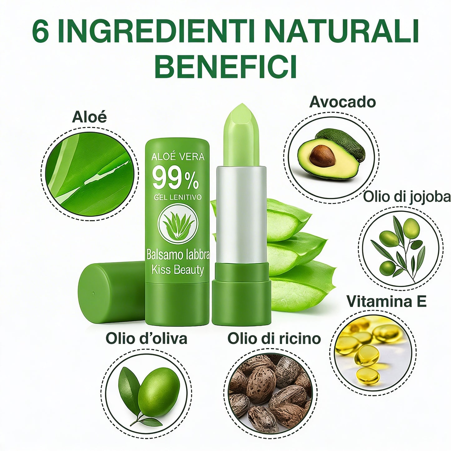 Rossetto all’Aloe Vera