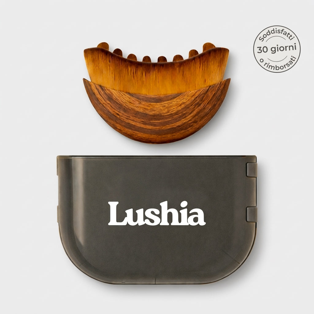Lushia™ – Spazzola per drenaggio linfatico viso