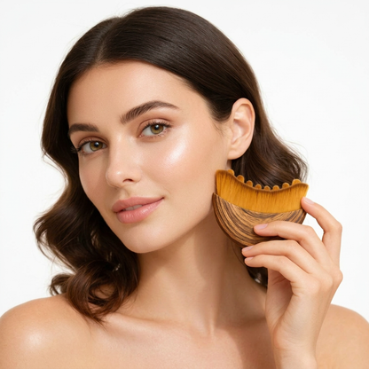 Lushia™ – Spazzola per drenaggio linfatico viso